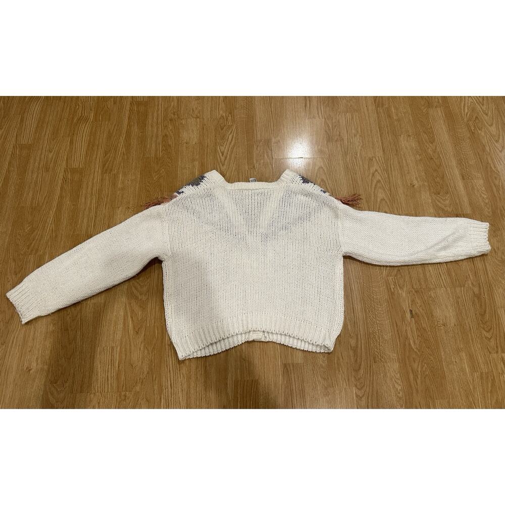Vintage Sugar Co. LTD Hand Knit Sweater, Size Medium - Picture 3 of 6